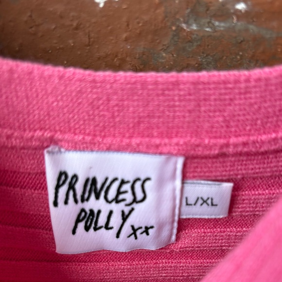 Princess Polly Lioness Emelie Mini Dress Pink Size Large - Picture 6 of 13